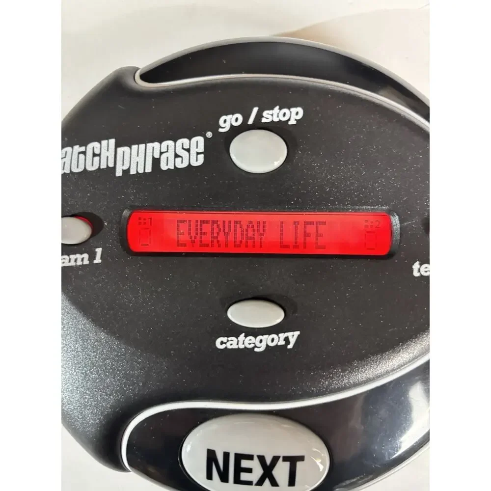Hasbro Catch Phrase Handheld Electronic Game 2016 - Tested and Working